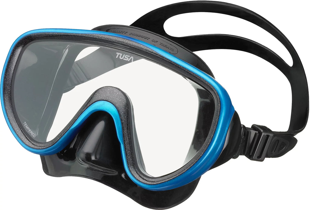 Serene Snorkeling Sport Mask, TUSA Fishtail Blue UM16 Adult
