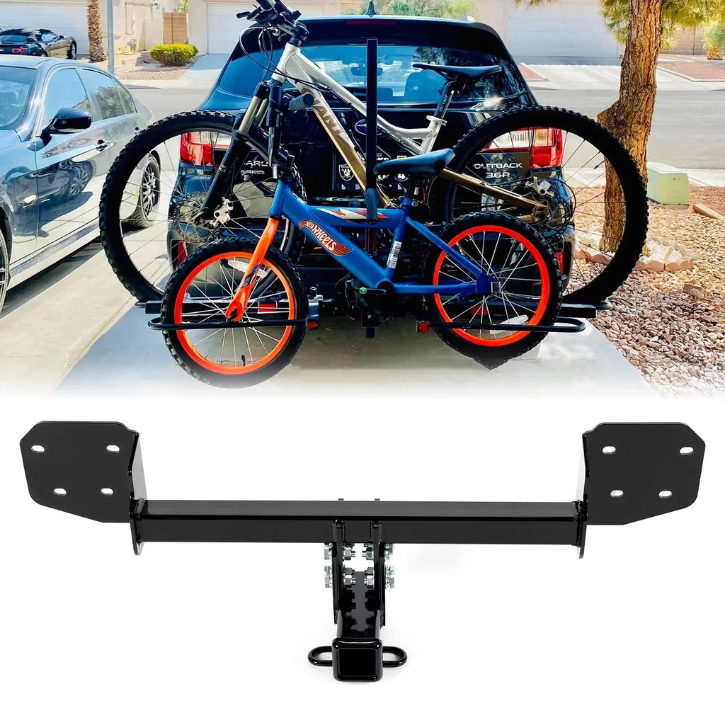Kojem Class 3 Trailer Hitch Receiver 2" For 2010-2019 Subaru Outback Hatchback Steel Black