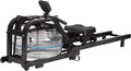 With For liquid Adjustable liquid Traiig Resistace Home Body Exercise Rower Moitor Equipmet Gym Machie Idoor Whole Rowig LCD
