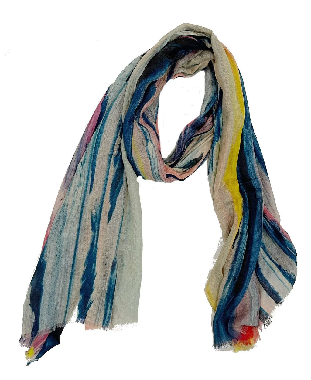 Moonlight Beach Ca - Cashmere/Wool Blend Scarf By James Paul Cheung