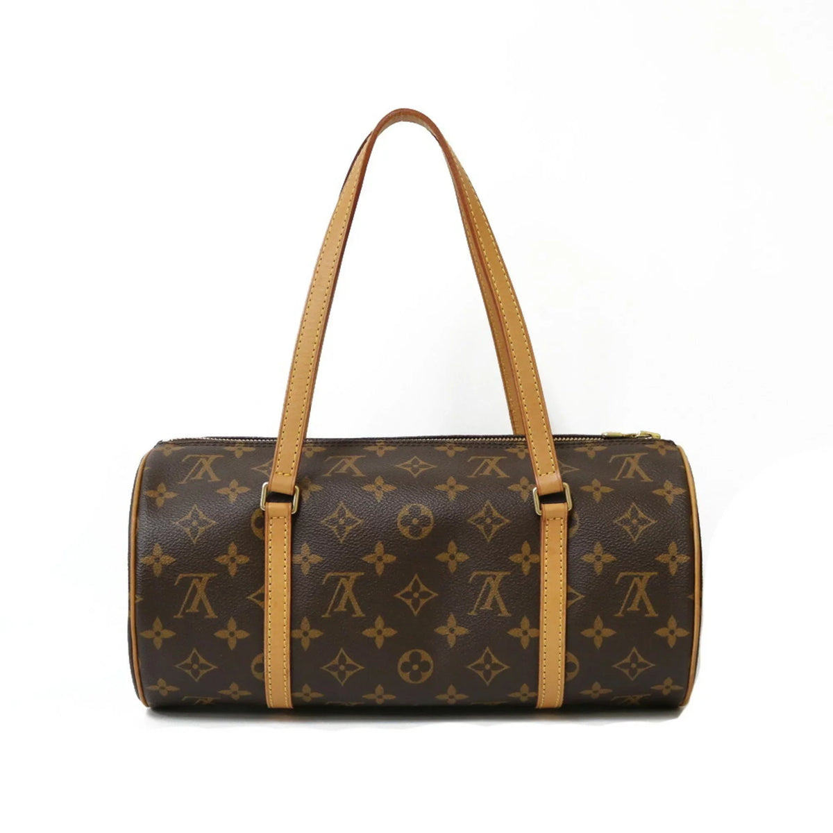 Pre-Owned Bag M51385 Women's (Good) Brown Monogram 30 Canvas Shoulder Papillon