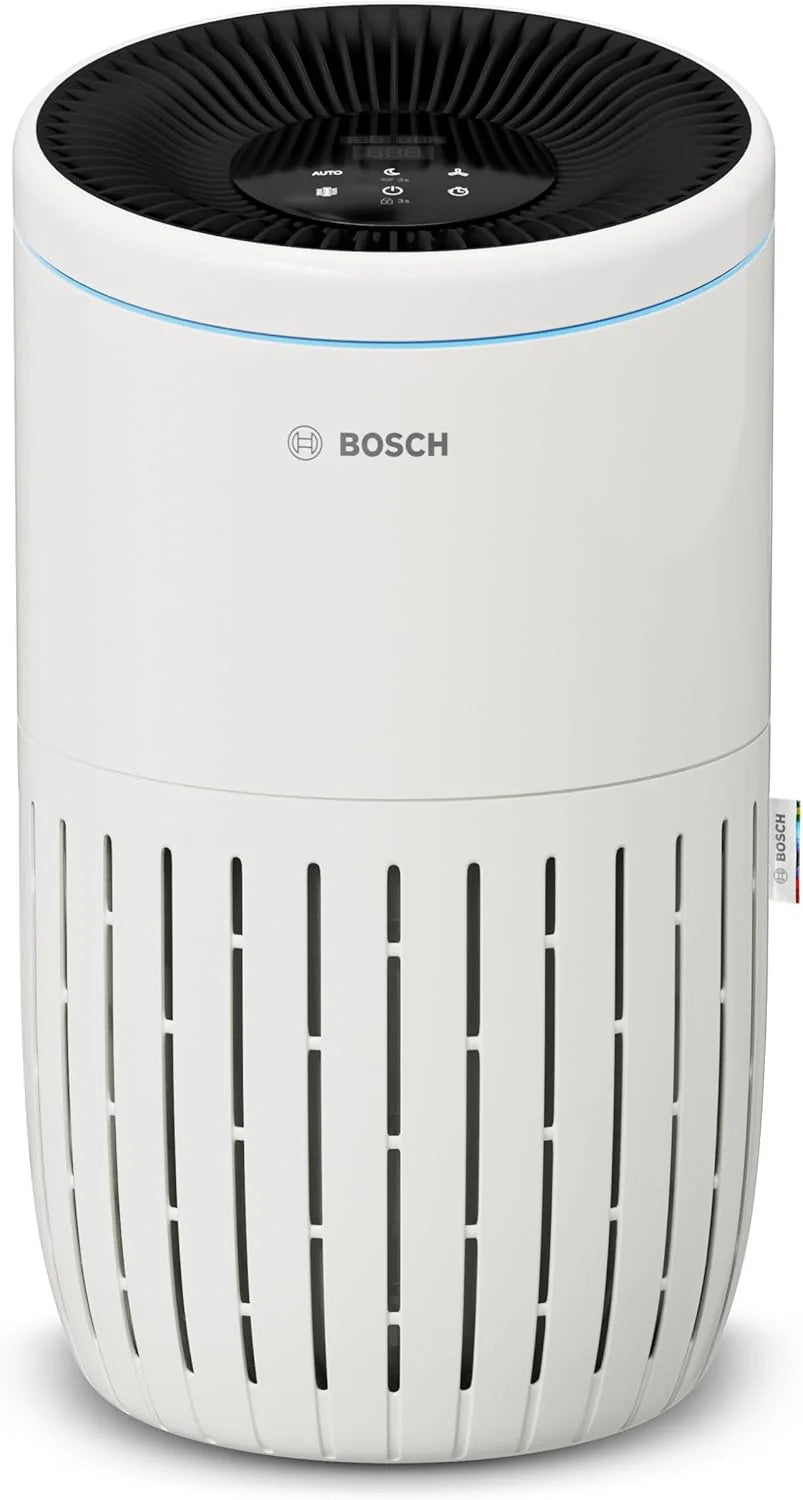 Bosch Air 6000 - Oczyszczacz Powietrza — Do Powierzchni Do 125 M² — Skutecznie Filtruje Ponad 99% Zanieczyszczeń — Tryb Automatyczny Oraz Uśpienia (<