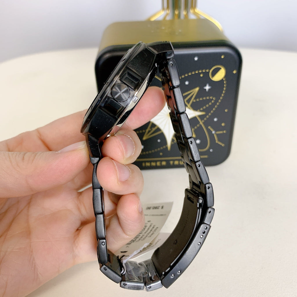 Fossil Twist Privateer Steel Stainless Black Watch BQ2788