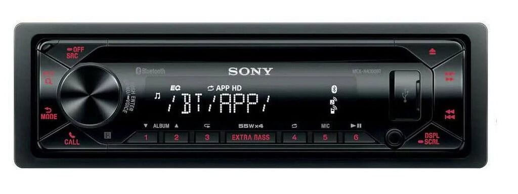 Sony Mex-N4300Bt Cd Receiver With Bluetooth / Fm / Mw / Sw Car Audio