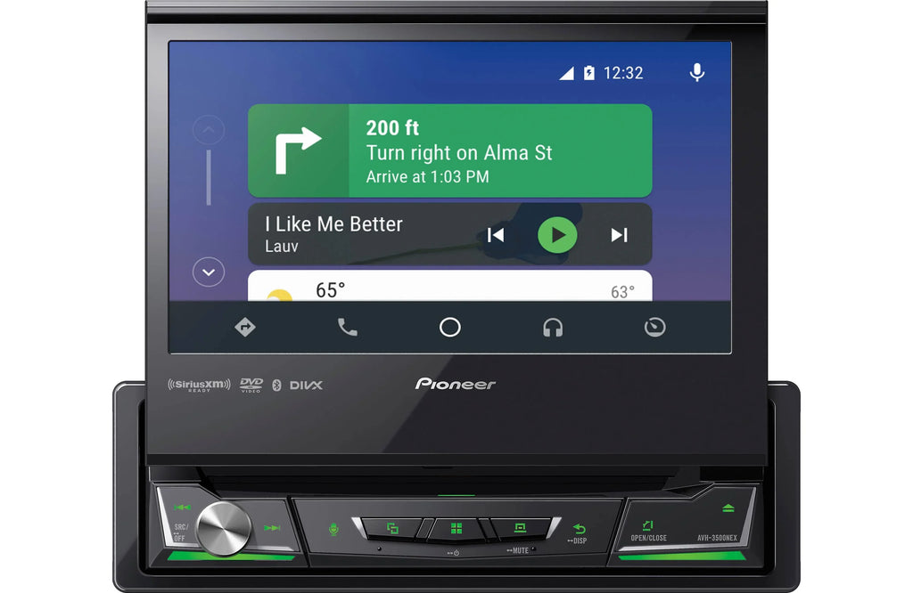 Camera License & Receiver Backup Pioneer DVD AVH-3500NEX Bluetooth Plate