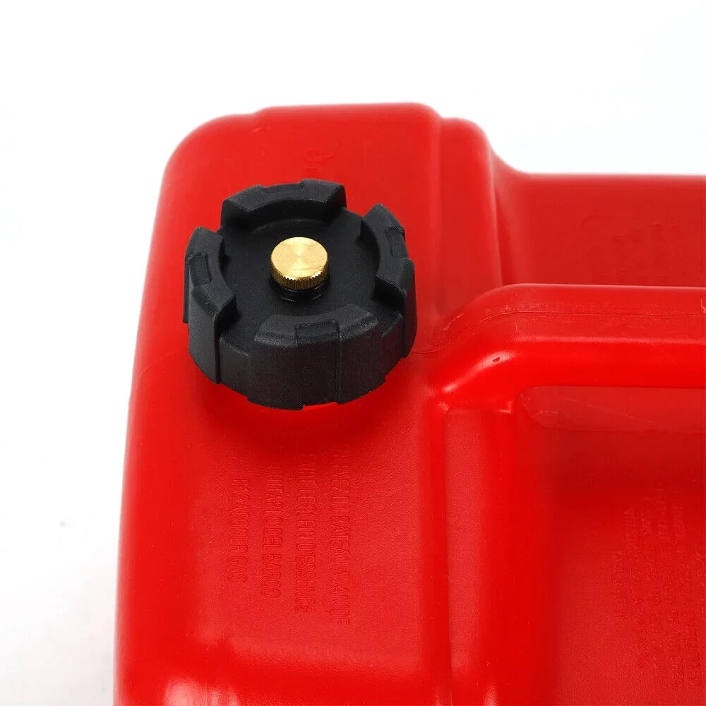 12L Plastic Oil Tank 3.2 Gallon Portable Outboard Boat Marine Fuel Gas Tank（No Tubing And Connector）