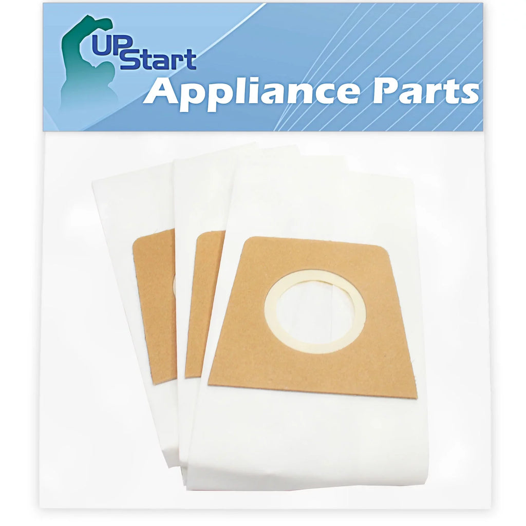 Vacuum Bags Bagged Featherlite Vacuum Pack Pack) Green) Type Devil 3920048001, Upright - for 3920047001, Replacement with M085580 3 Bags Dirt 27 per - Devil Compatible U Bags Vacuum (9 Dirt (Light
