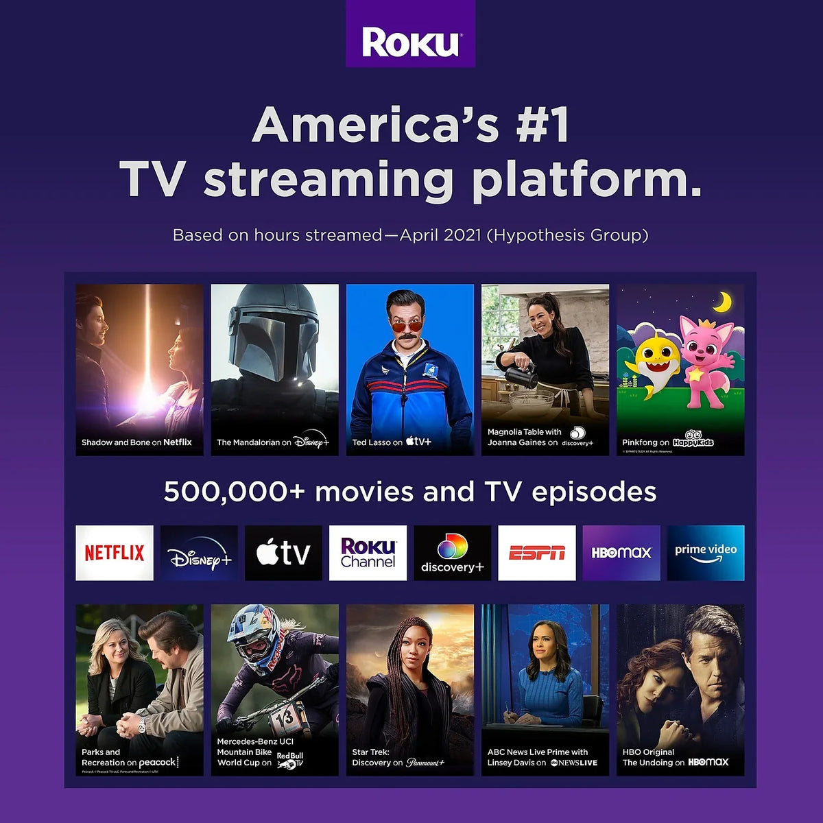 Player Express Simple High Remote Streaming Cable Media and Speed HDMI Roku with HD