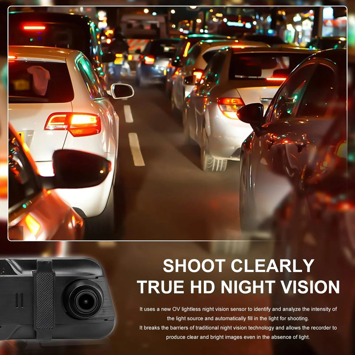 Touch Camera,G-Sensor, 10" Screen 5.5 and Backup Monitor, Wide Angle,with Dash Front FHD 1080P Cable View Mirror Parking Full Meters Cam,Kepeak 170° Rear