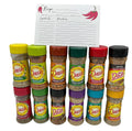 No Set June with Flavors Market (28.8 Dash New Salt - Mrs. Total) Variety Street oz Blend Card Seasonings 12 Blank Recipe Starter