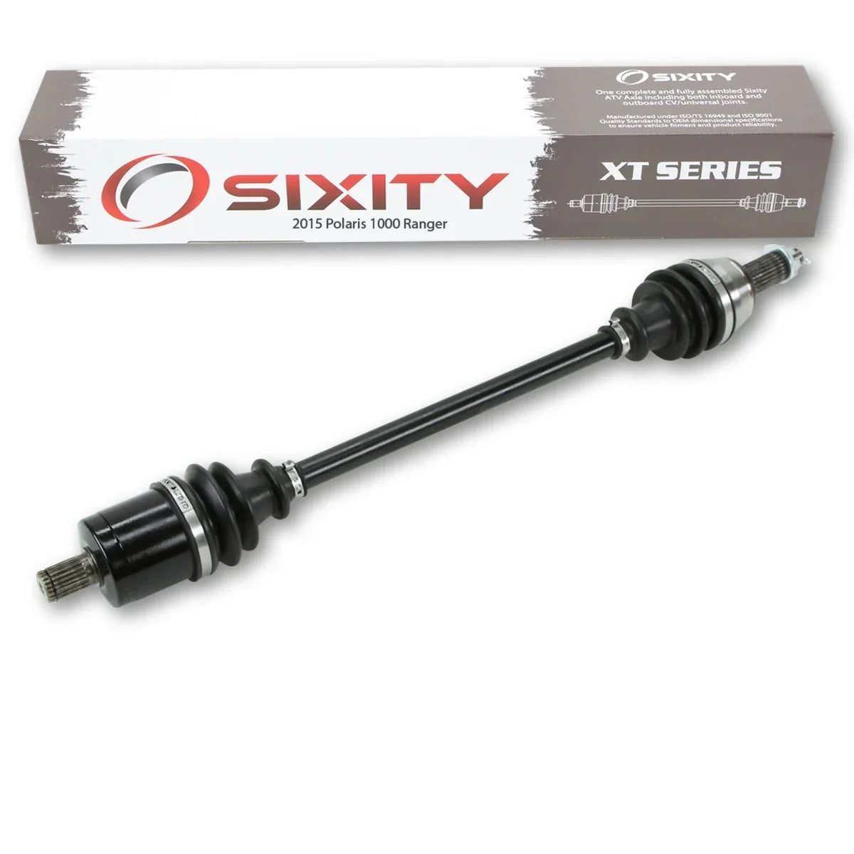 Sixity Xt Front Left Axle Compatible With Polaris Ranger 1000 2015 - R15Rtad1Aa Ea Diesel 4X4