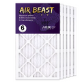 MERV Beast Pleated 6-Pack in the Air 11 Filters Furnace Air 14x25x1 AIRx AC Filter HVAC USA Air Made Filter,