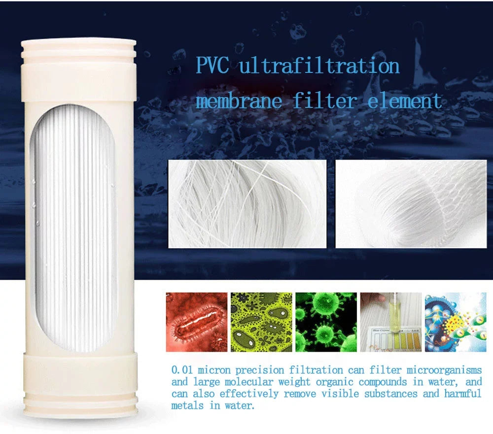 liquid Stainless Filter Steel Vertical Purification 304 Housing 1000L/H 0.01um PreAsion liquid Household