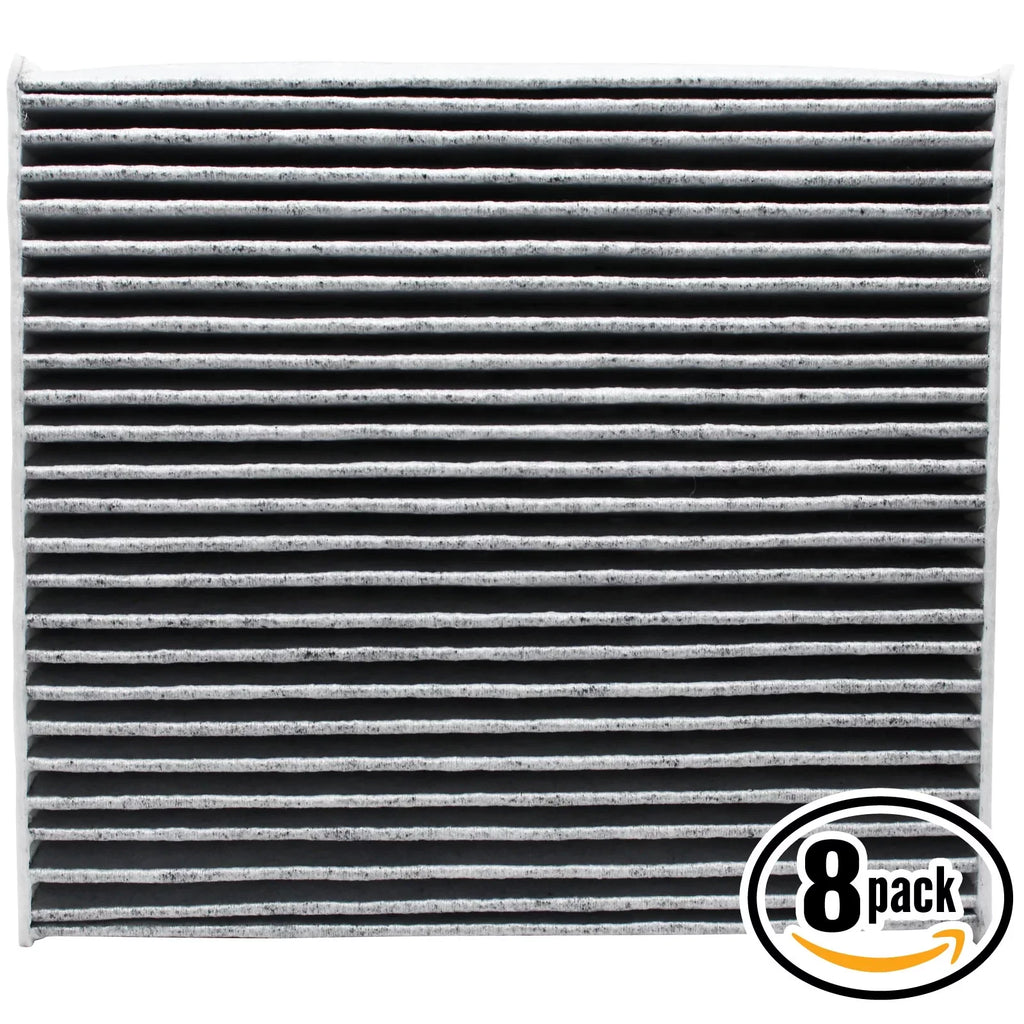 2494cc Activated CAMRY Cabin L4 - 2.5L Filter 8-Pack Car/Automotive ACF-10285 for Carbon, 2012 Air for Replacement