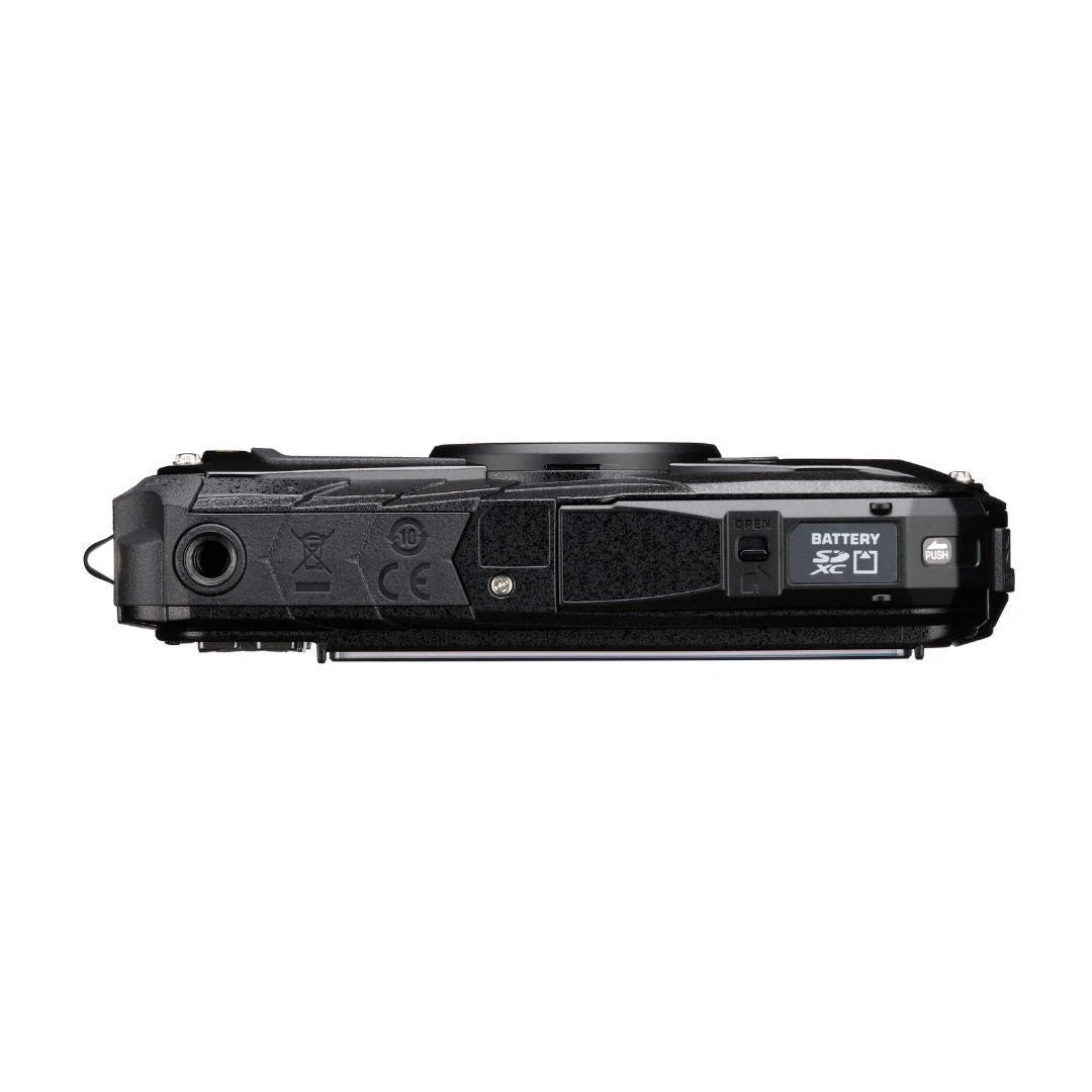 Compact Exceptional All and Adventure Imaging climate WG-90 Camera Construction, grade (Black) Shooting with Mode Tough Ricoh Underwater PENTAX Image Body