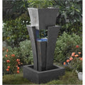 Light with Led Hill Raining Bowery Fountain Planter liquid