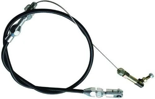 Racing Power R2334 Braided Stainless Universal Throttle Assembly (24" Black