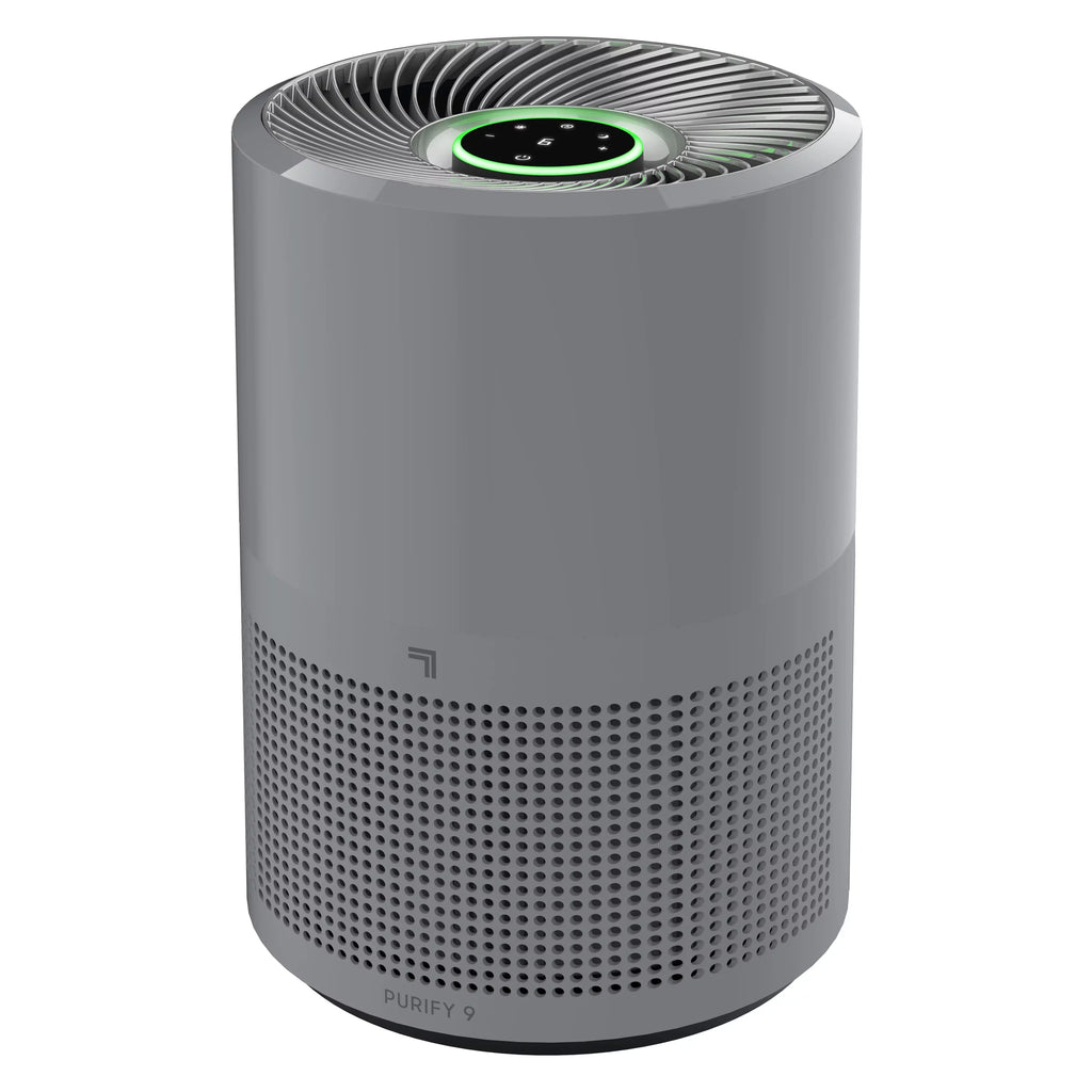 350 Image (New) Sq. Covers Sharper HEPA Ft., Gray Air to True up Purifier,