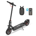 Iscooter Max Electric Scooter, 500 W Motor Max Speed 30 Km, 18-25 Miles Long-Range Battery For Adults,10 In Solid Tires, Foldable And Portable Commuting With Double Braking System