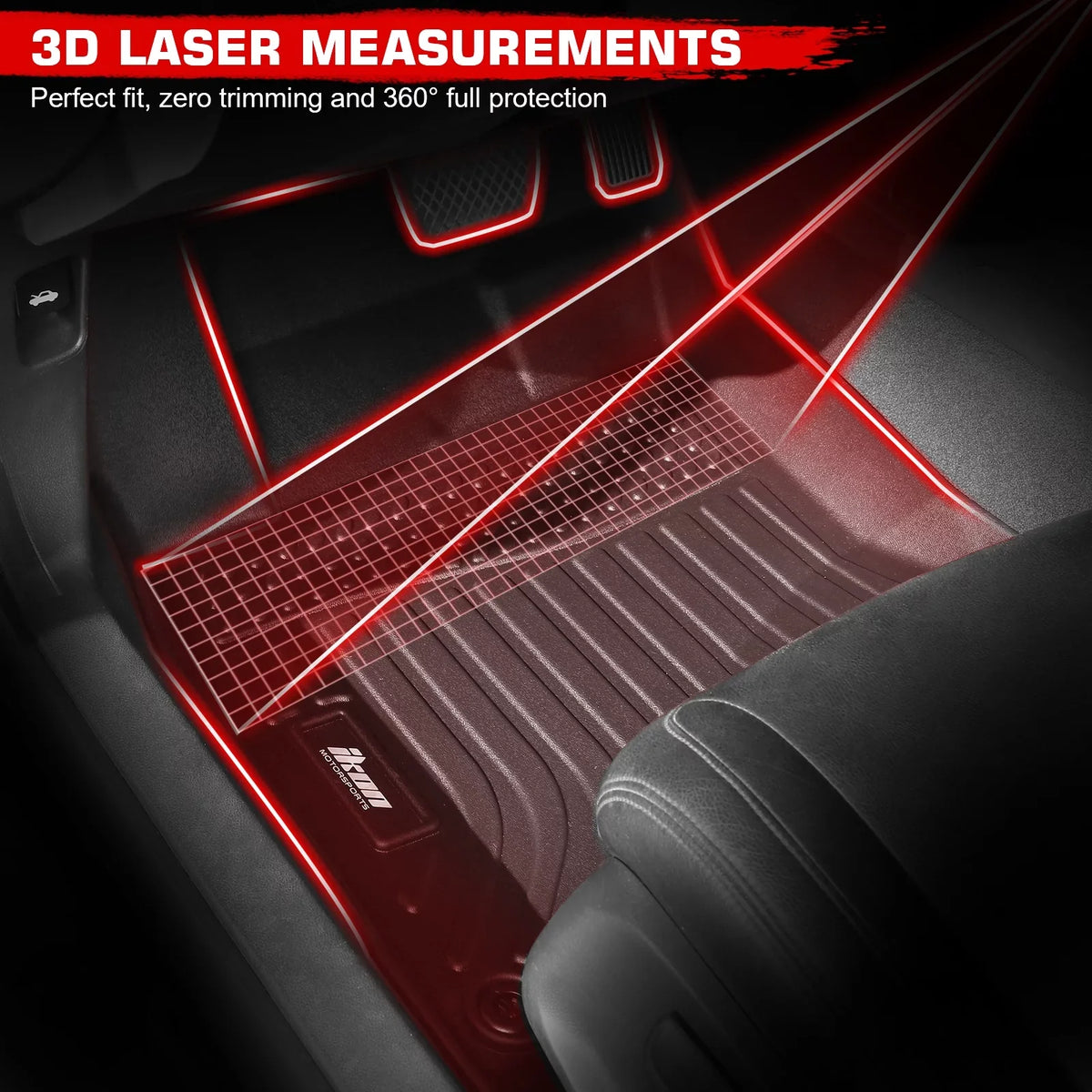 Ikon Front , 1st Molded Thermo With TPE Liner climate Trunk Prius Carpets All Elastomer Mat Floor 3D Plastic Pad 2023-2024 Protector Rear Row Black Mats 4PC & 2nd Compatible Motorsports