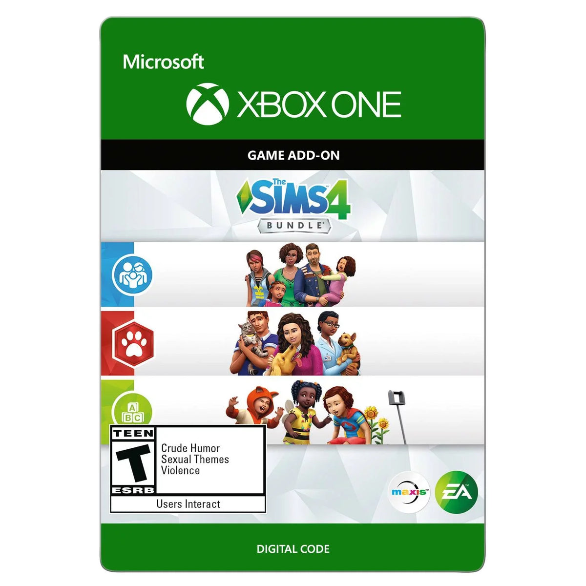 The Sims 4 Bundle, Ea, Xbox, [Digital Download]