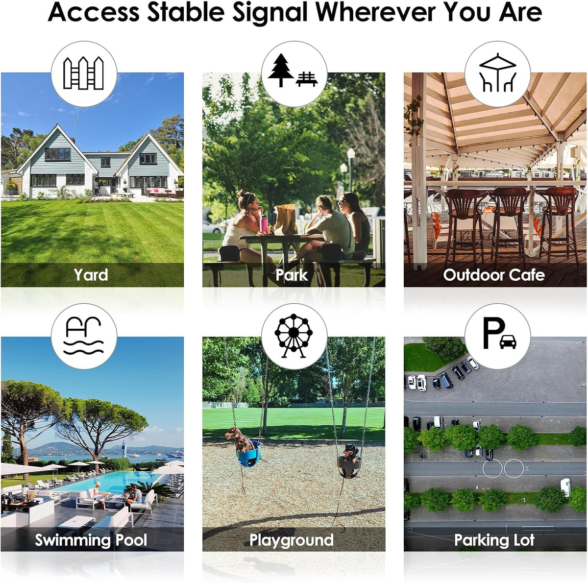 WAVLINK AC1200 Outdoor Long Range WiFi Extender/Wireless Access Point with Active/Passive POE,WAN/LAN Port,IP67 Waterproof, Dual Band 5G+2.4G, 2x7dBi Antennas,Supports Router/AP/Repeater Modes