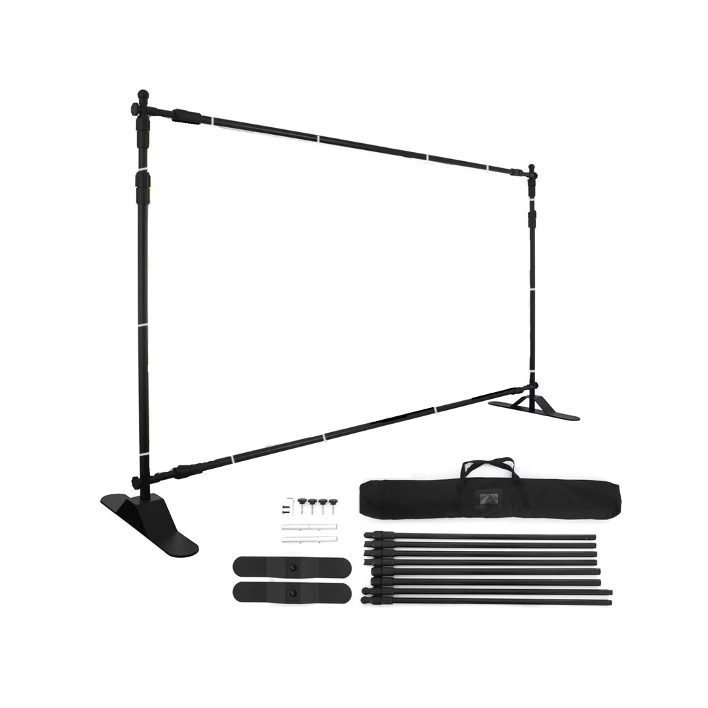 Kit, Backdrop 10 Stand Support Banner Stand Large Stand Banner x Photography 8ft SHZOND Background