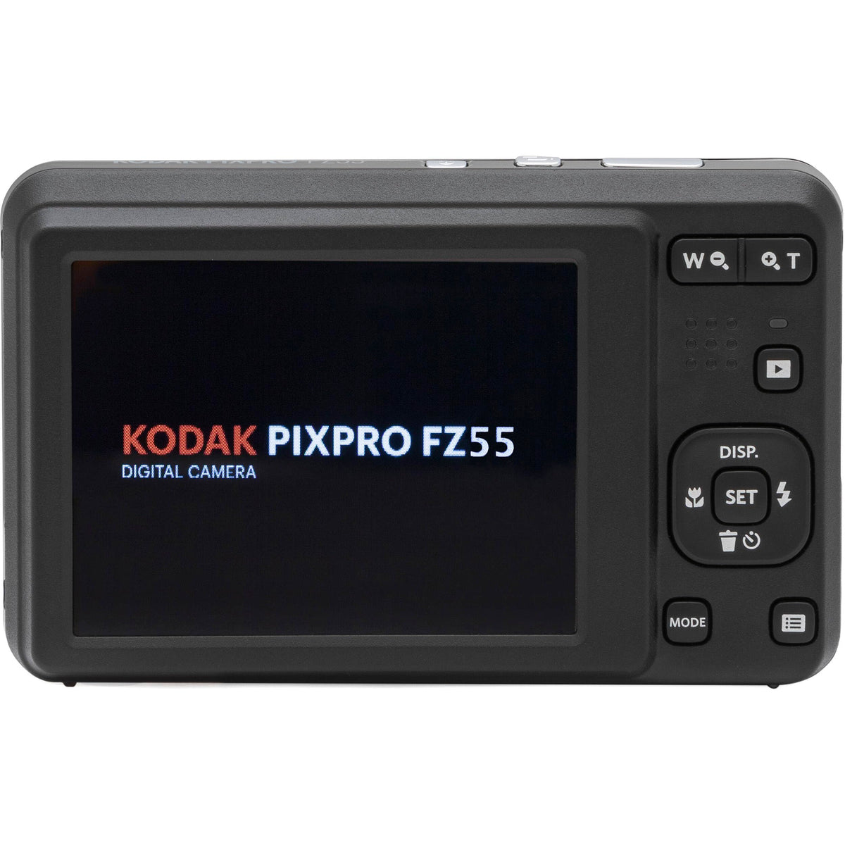 Kodak PIXPRO FZ55 Black 16MP Digital Camera 5X Optical Zoom 28mm Wide Angle 1080P Full HD Video 2.7" LCD Camera + 64GB Card and Reader + Memory Wallet