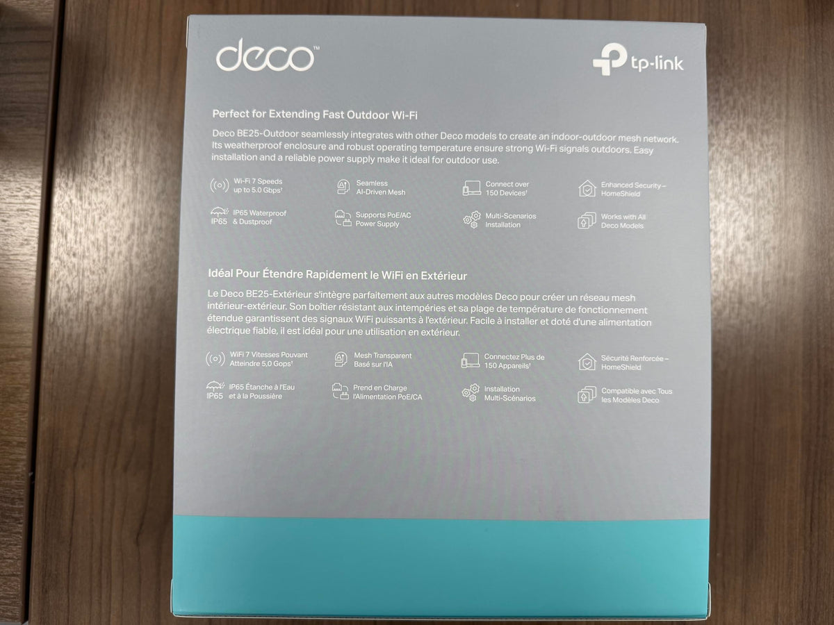Deco 7 Dual-Band BE5000 WiFi 7 Mesh Wi-Fi System 4-Stream 5 Gbps, 240 Mhz