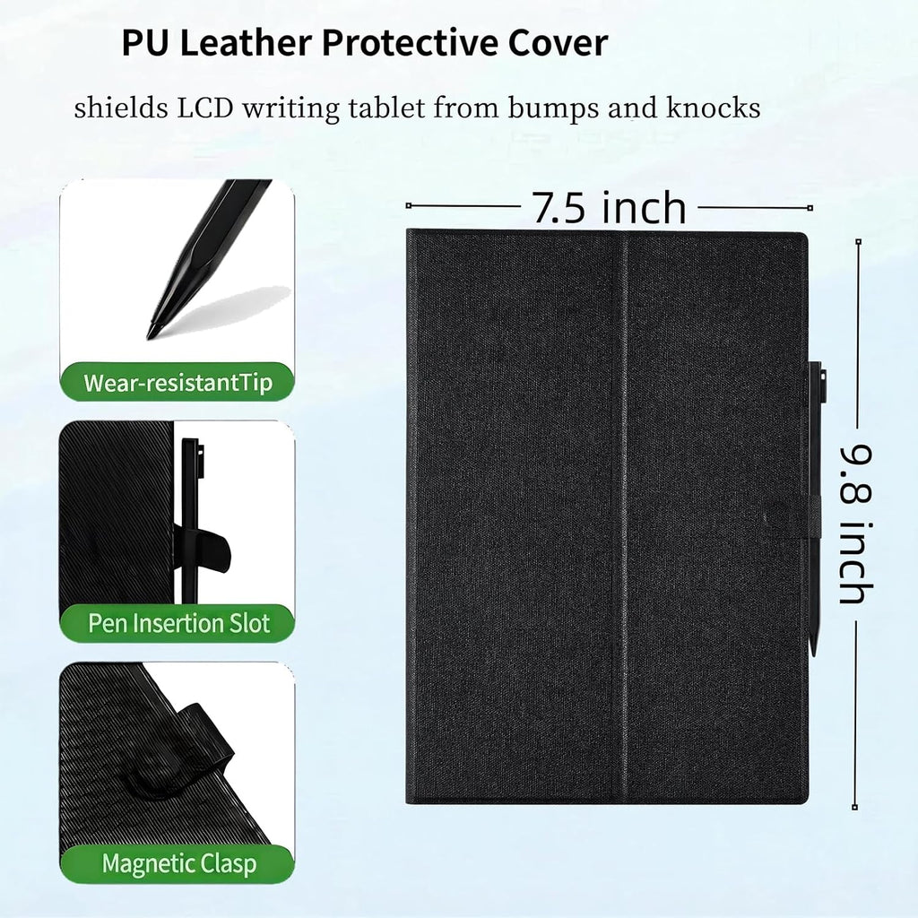 12 Inch Rechargeable LCD Writing Tablet with Cover for Adults