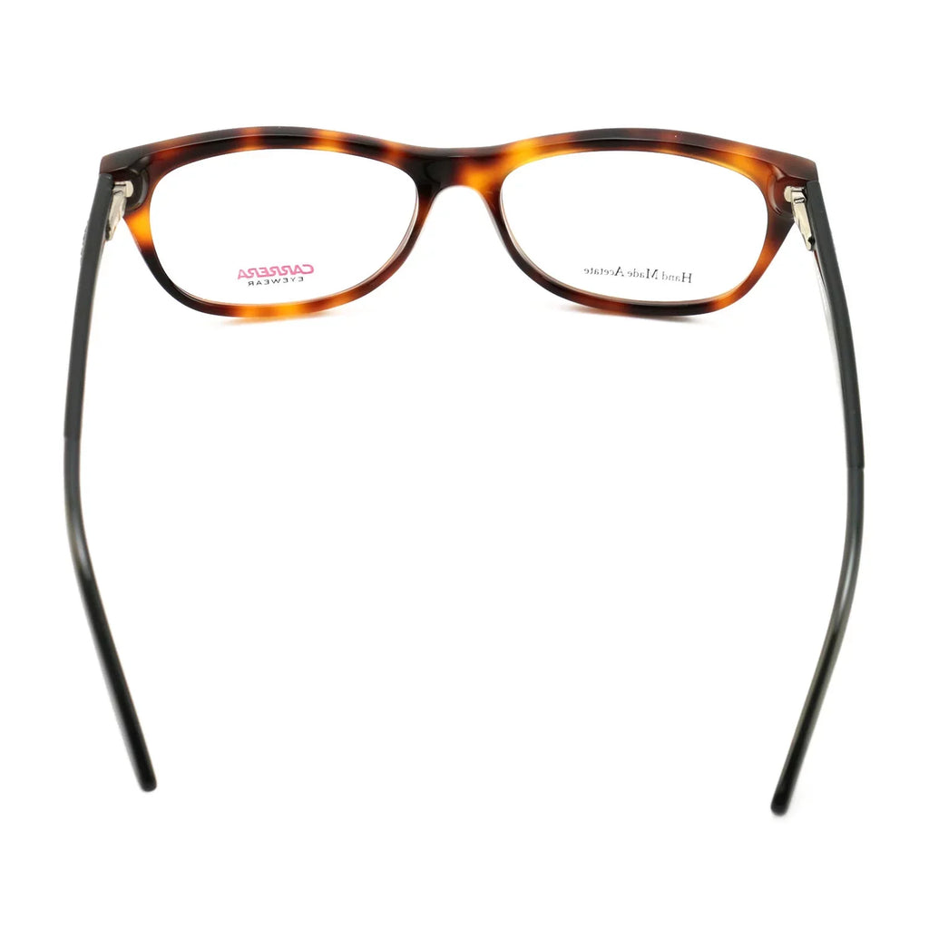 16 Havana/Black Rectangle Frames Womens 52 DAX CA5508 Carrera Eyeglasses 140