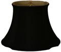 Oval Inverted Royal 17" Corner Shade Black Designs Lamp