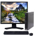 Lenovo Thinkcentre M73 Micro Desktop Computer Intel Core I5 2.9Ghz 8Gb Ram 1Tb Hdd Keyboard And Mouse Wi-Fi 19" Lcd Monitor Windows 10 Pc