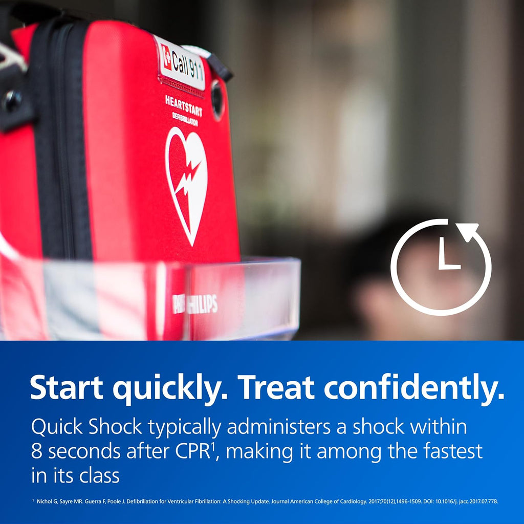Philips HeartStart OnSite AED Defibrillator, Value Package M5066A-C02VPB