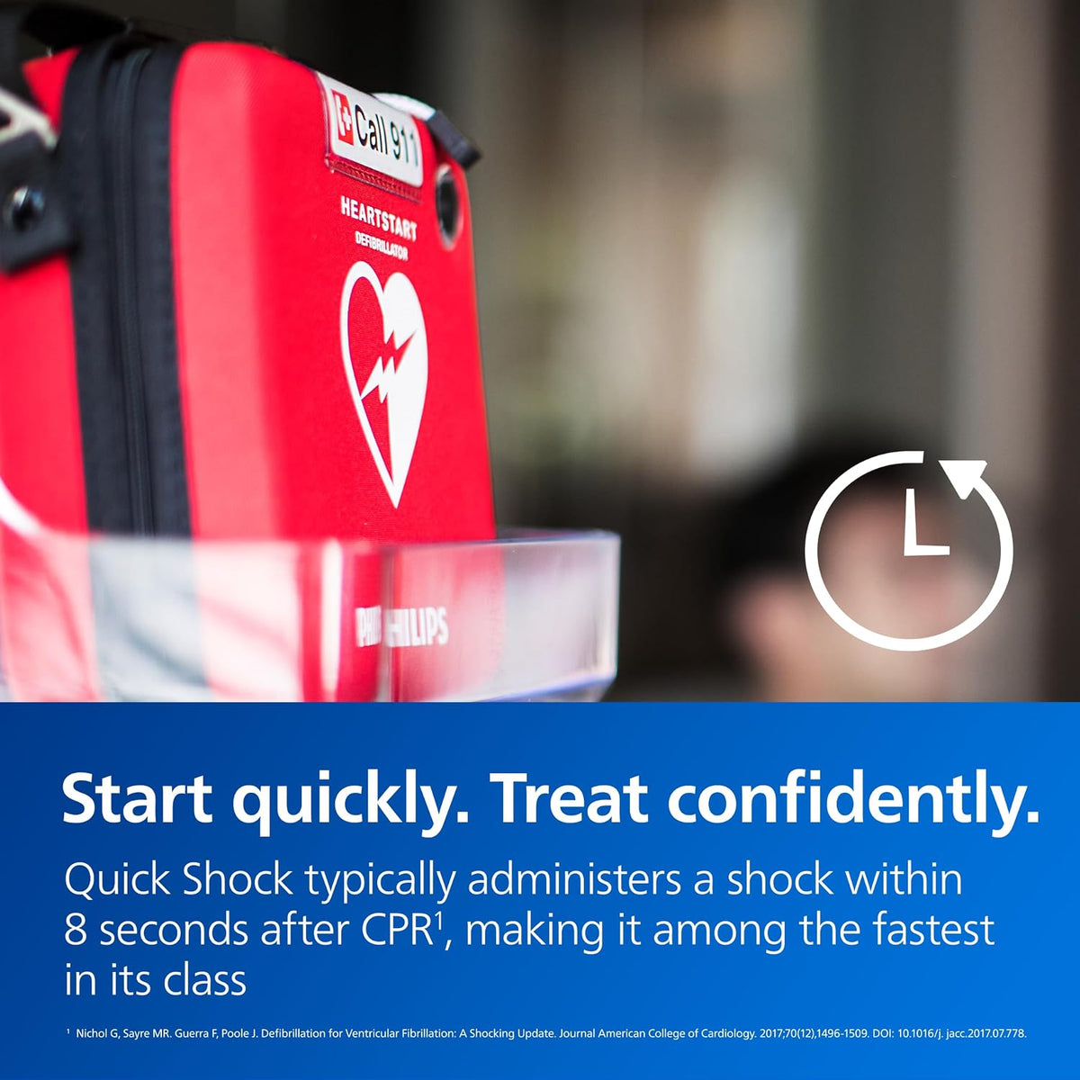 Philips HeartStart OnSite AED Defibrillator, Value Package M5066A-C02VPB