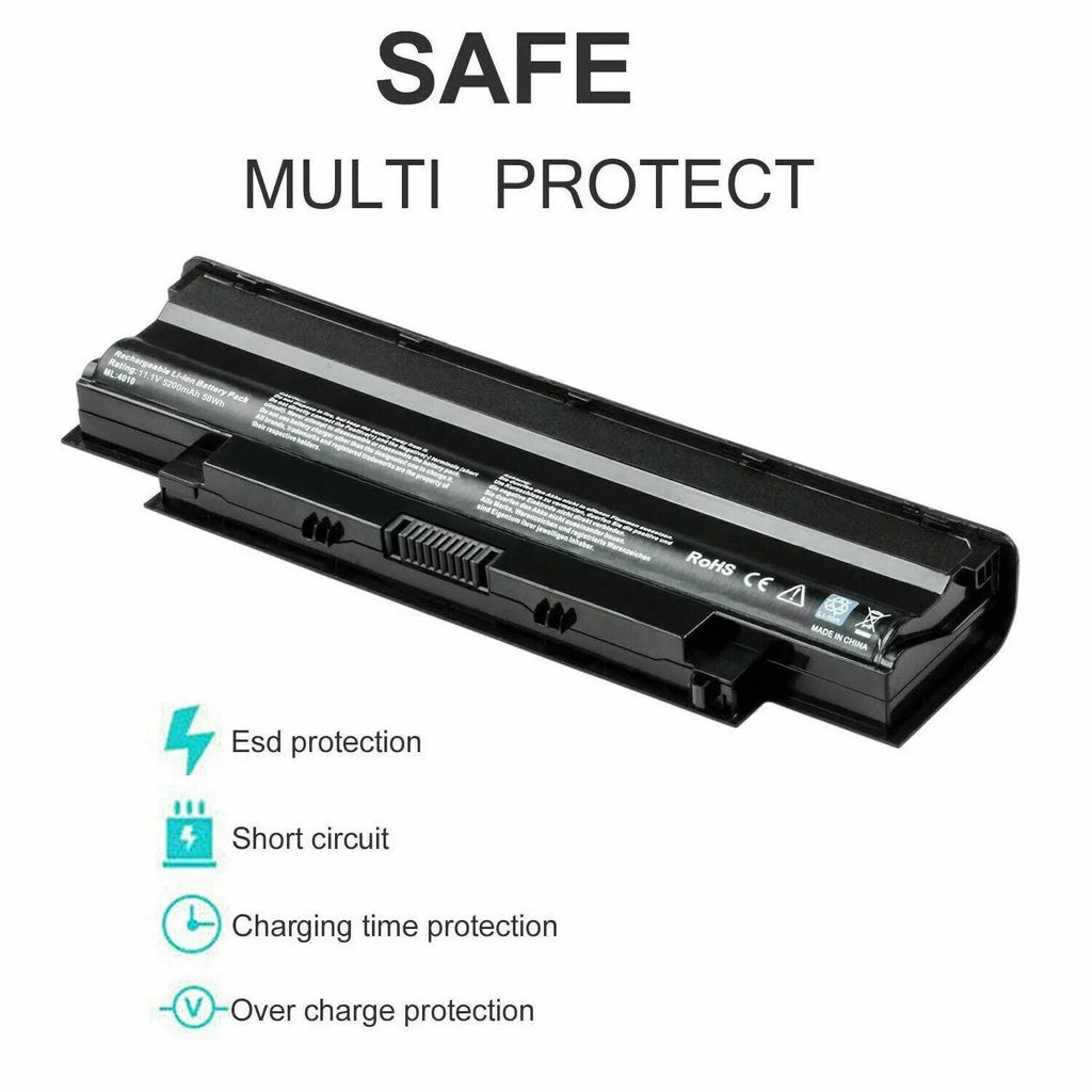 N7110 N5010 13r 14r For 17r N5110 Inspiron N4110 N3010 Dell Battery N4010 15r
