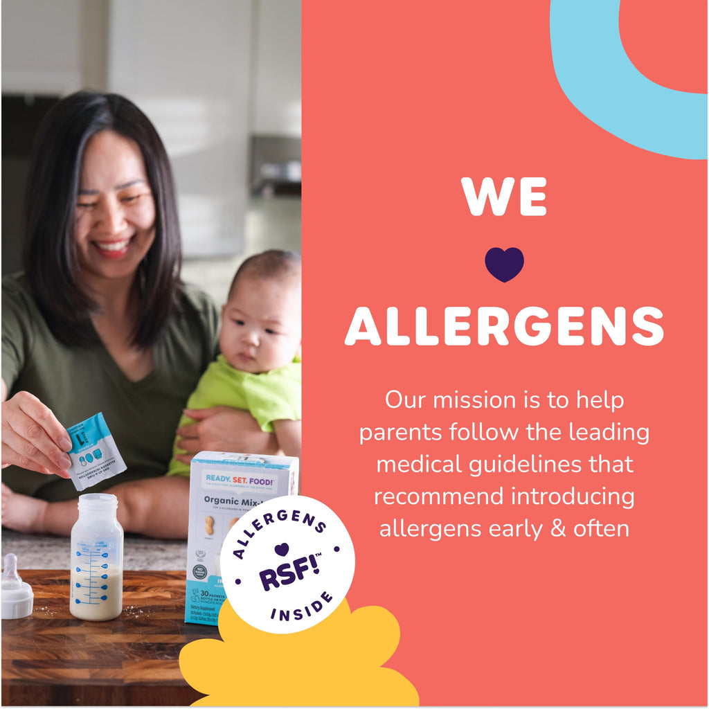 Ready Set Food Stage 1 Baby Food Mix-Ins - Baby Allergen Introduction Kit