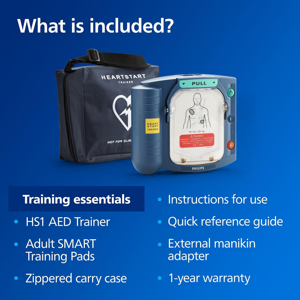 Philips HeartStart AED Trainer withZippered Case, (Training Only), M5085A
