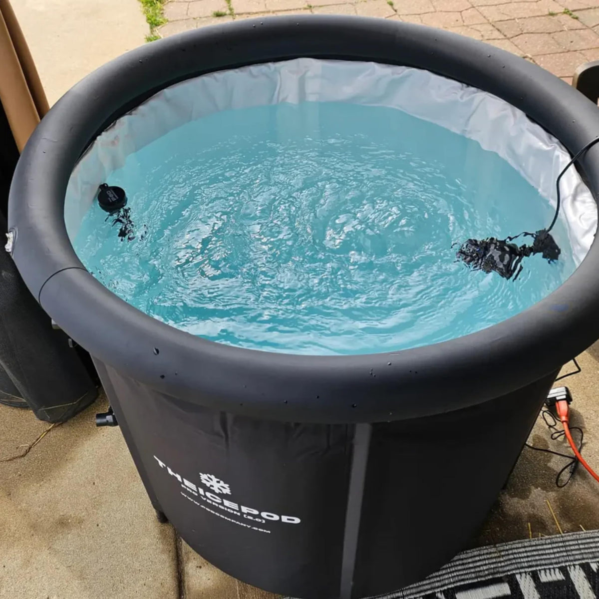 The Pod Company Standard Water Chiller â 1/3 HP â 41Â°F Cold Plunge Cooling System â Compact, Energy-Efficient, and Ideal for Daily Home Use â Compatible with Ice Pod Pro & Long Pod
