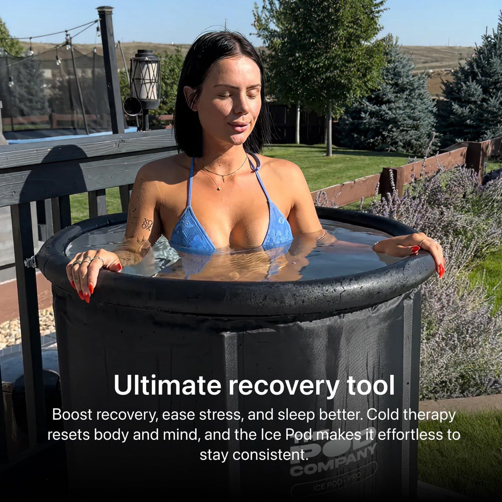 The Pod Company Standard Water Chiller â 1/3 HP â 41Â°F Cold Plunge Cooling System â Compact, Energy-Efficient, and Ideal for Daily Home Use â Compatible with Ice Pod Pro & Long Pod