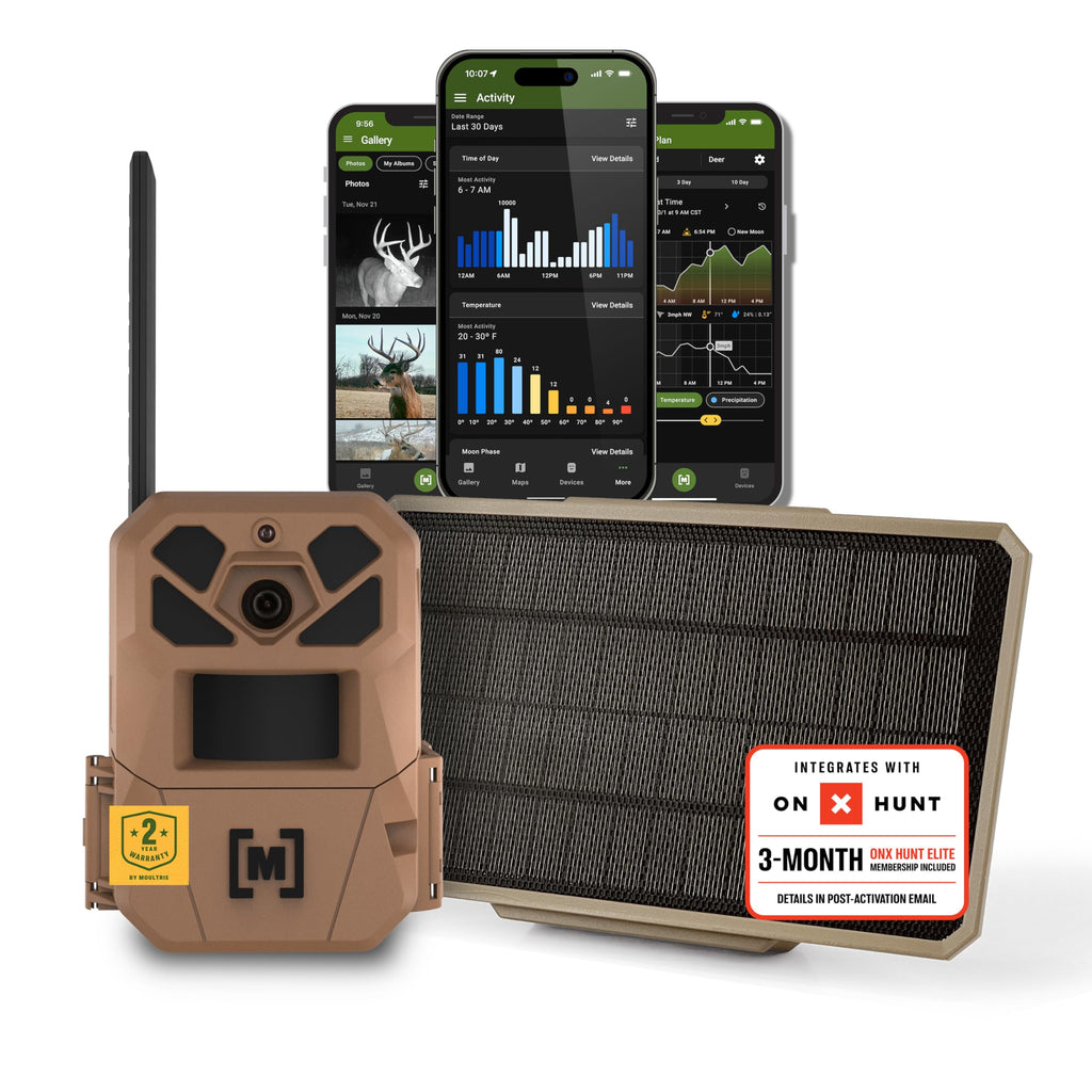 Moultrie Edge 3 Cellular Trail Camera - 2-Pack, 40MP, 0.5s Trigger