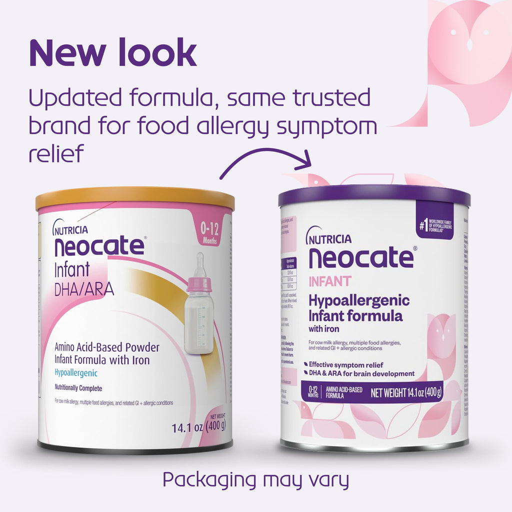 Neocate Infant Hypoallergenic Formula 0â12 Months 14.1oz 4 Pack