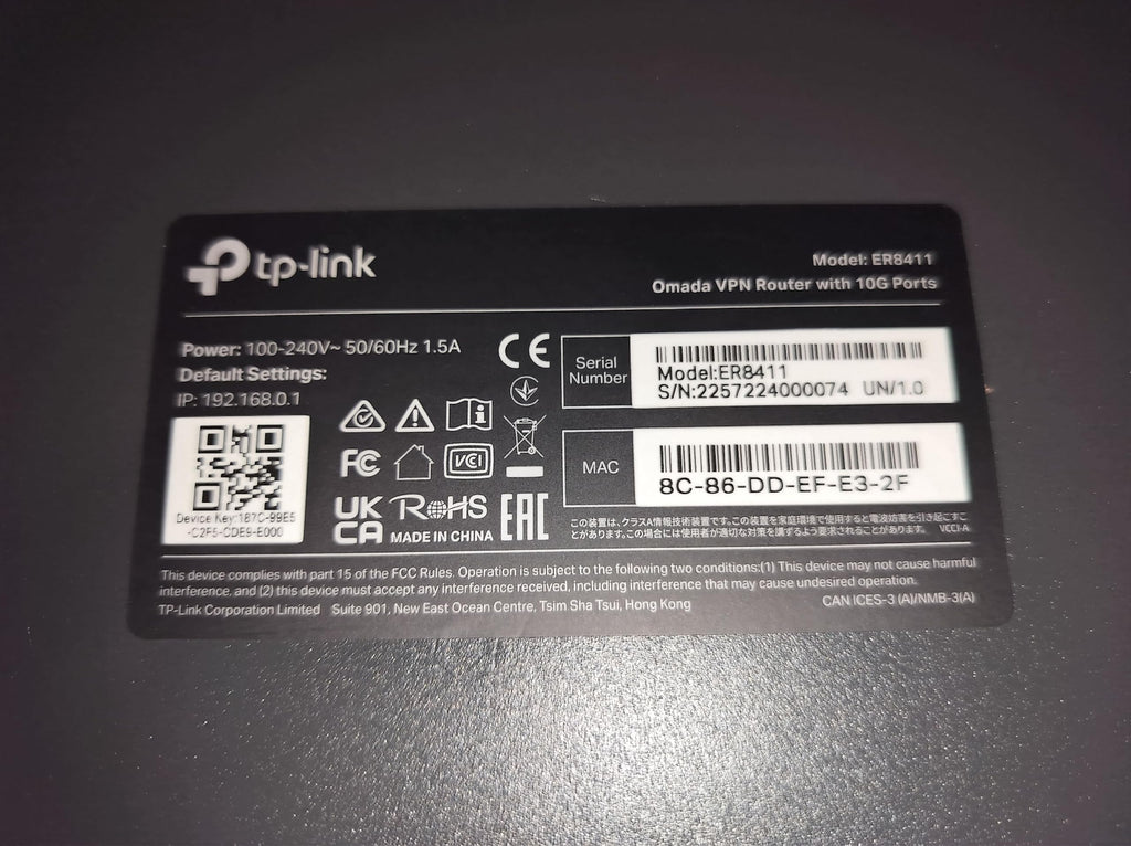 Omada ER707-M2, Multi-Gigabit VPN Route