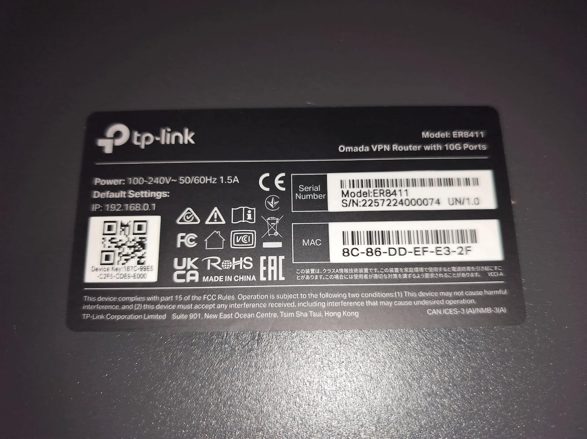 Omada ER707-M2, Multi-Gigabit VPN Route