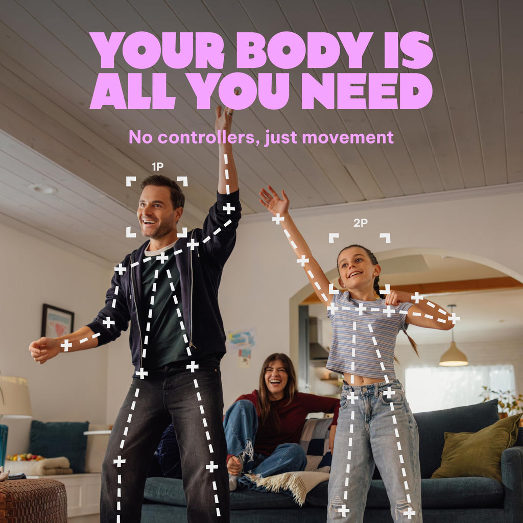 Nex Playground - The Active Play System for Kids & Families Where Indoor Physical Activity Meets Interactive Family Fun and is Great for Gaming Nights, Parties and Playdates