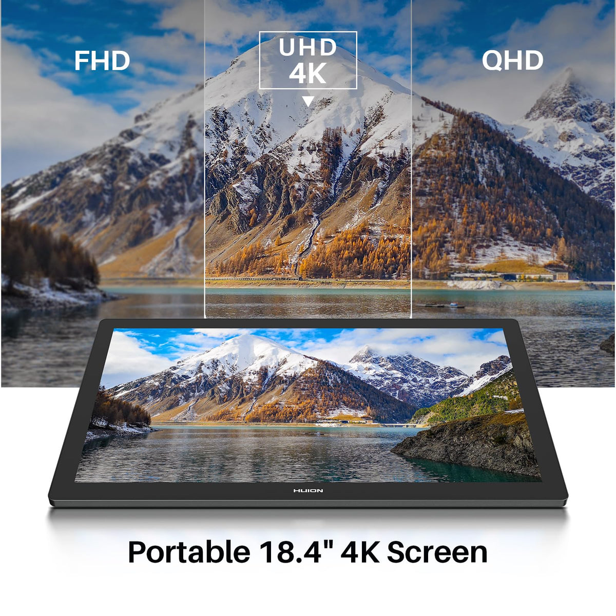 HUION KAMVAS Pro 24 (Gen 3) UHD Drawing Tablet with Screen PenTech 4.0