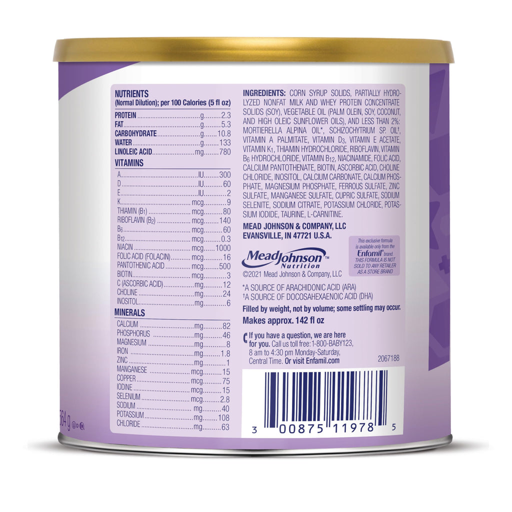 Enfamil Gentlease Easy to Digest Baby Formula, 27.7 Oz, 4 CT