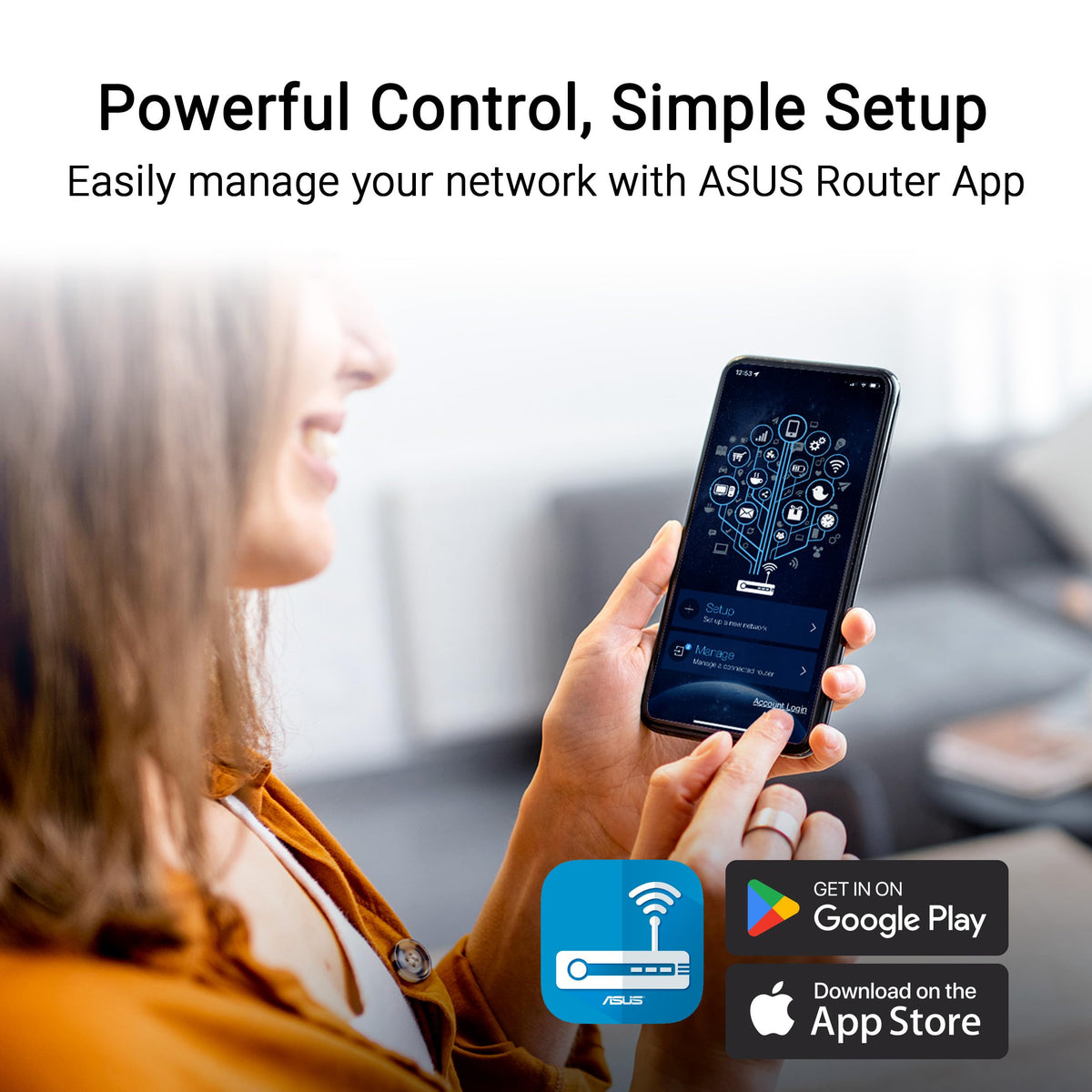 ASUS TUF Gaming BE6500 WiFi 7 Router - Dual-Band, Up to 6.5 Gbps Wireless, Game Accelerator, Multi-Link Operation (MLO), (x4) 2.5GbE Ports, Mesh + VPN Compatible, & Subscription-Free Network Security