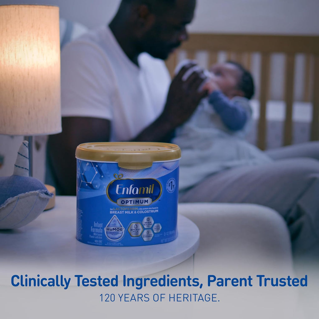 Enfamil Optimum (Enspire), Immune-Supporting Baby Formula, 30 Oz, 4 CT