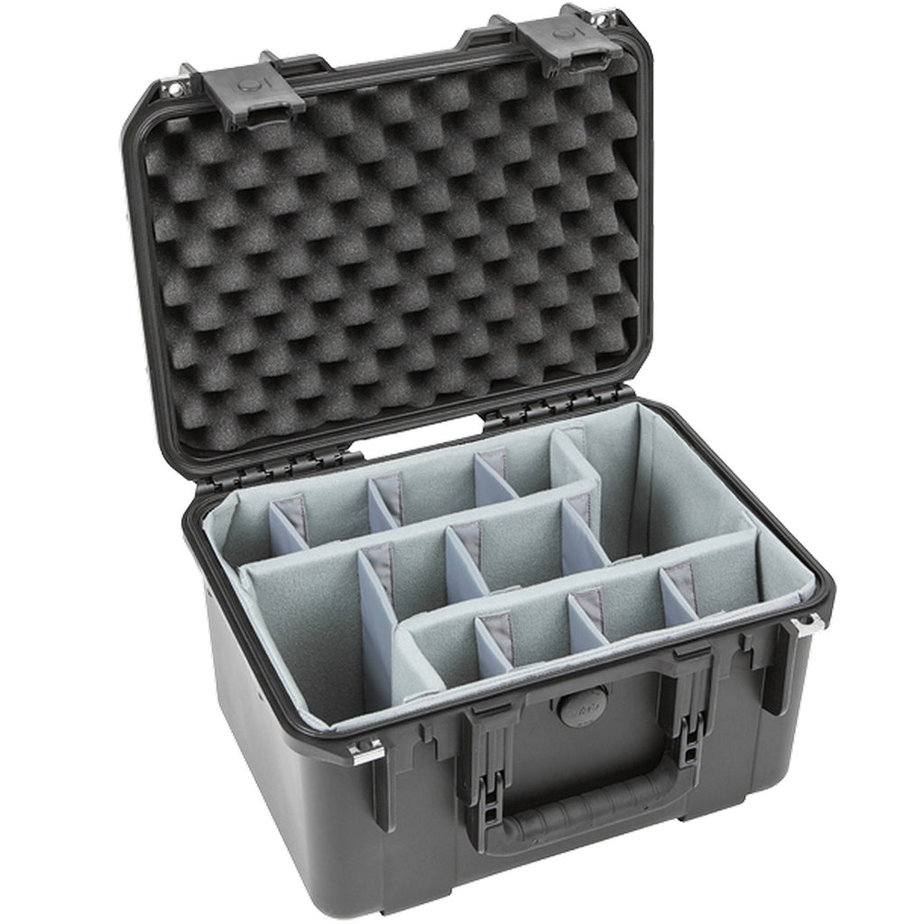 SKB Cases iSeries 1309-6 Case with Think Tank Dividers & Lid Organizer, Black (3i-1309-6DL)